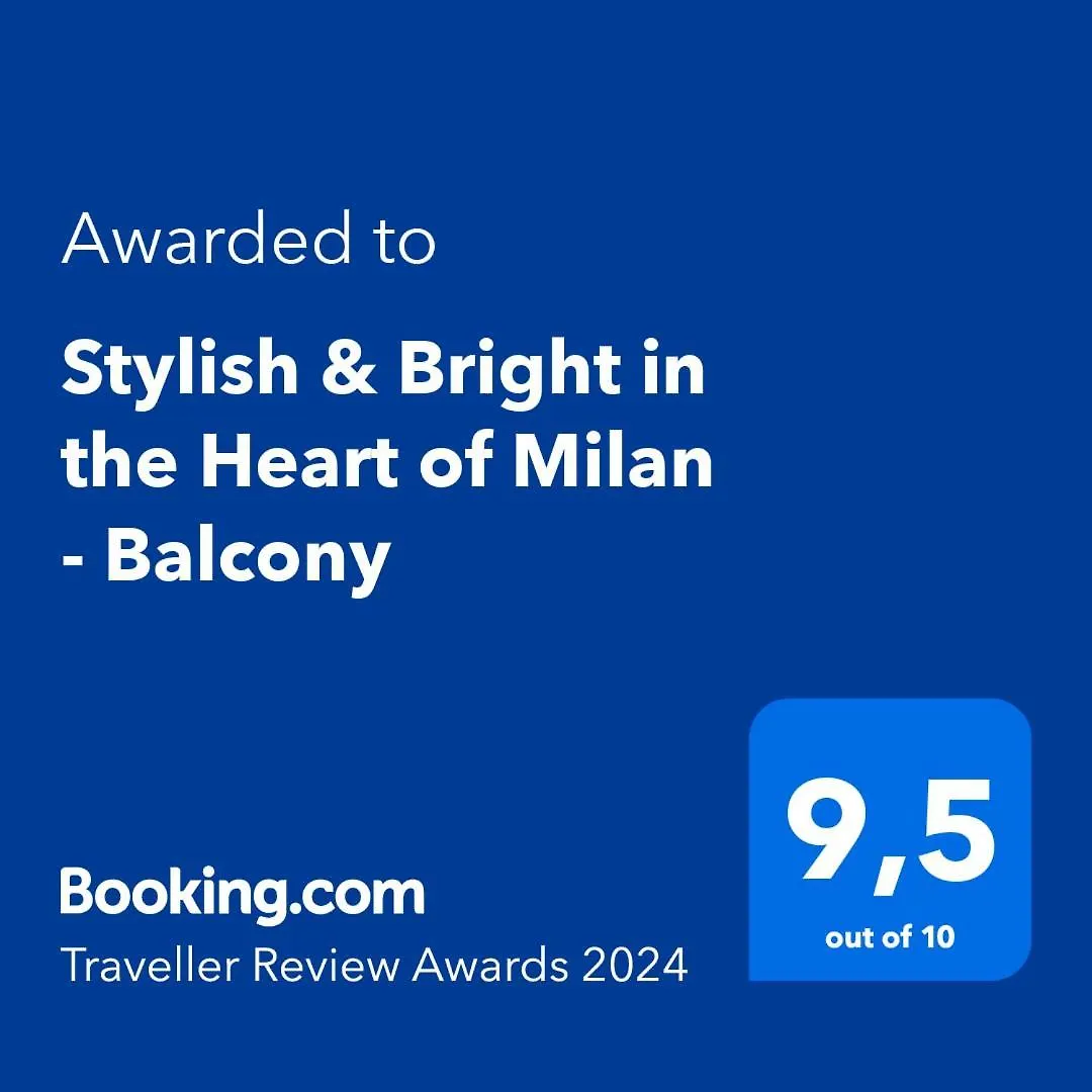 Appartamento Charming & Bright In The Heart Of Milan - Balcony